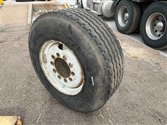 BF Goodrich 385/65R22.5 Tire & Rim 