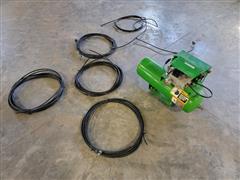 John Deere 1770 NT Electric Air Compressor W/Tank & Valve 