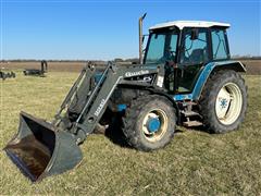 1993 Ford PowerStar 7740SLE MFWD Tractor W/Loader 