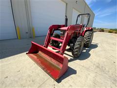 Mahindra 6030 Turbo MFWD Tractor W/Loader 