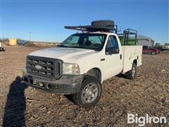 2005 Ford F350 XL Super Duty 4x4 Utility Truck 