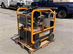 2023 AGT Industrial HPW4000 Diesel Hot Water High Pressure Washer 