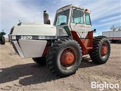 1977 Case 2870 Traction King 4WD Tractor 