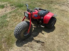 1985 Honda ATC110 3-Wheeler ATV 