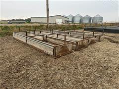 20' Bottomless Feed Bunks 