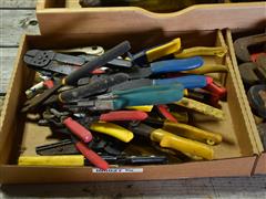 Flat Of Pliers, Wire Cutters 