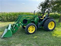 2010 John Deere 5085M MFWD Tractor & Loader 