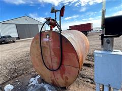 1000 Gallon Fuel Tank 