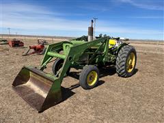 1966 John Deere 1020 2WD Tractor W/Loader 