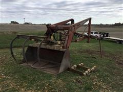 Farmhand F236-A Tractor Loader W/Bucket & Grapple 