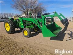 1963 John Deere 4010 2WD Tractor W/Loader 