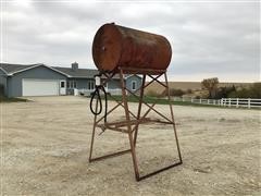 300 Gallon Fuel Tank W/Stand 