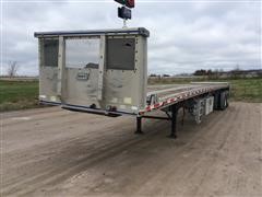 2008 East 4596 T/A Flatbed Trailer 