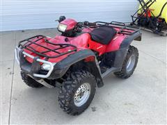 2007 Honda Foreman TRX500FM 4x4 ATV 