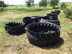 Tractor Tire Feed Bunks 