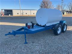 550-Gallon Diesel Tank W/Pump & Trailer 