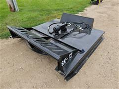 Industrias America SK-72 6' Wide Rotary Cutter Skid Steer Attachment 