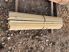 3/4" X 4' Long High Tensile Electric Fiberglass Fence Posts 