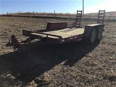 2005 Road King 4WH 8.5X17 T/A Flatbed Trailer 