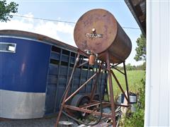 300-Gallon Fuel Barrel & Stand 