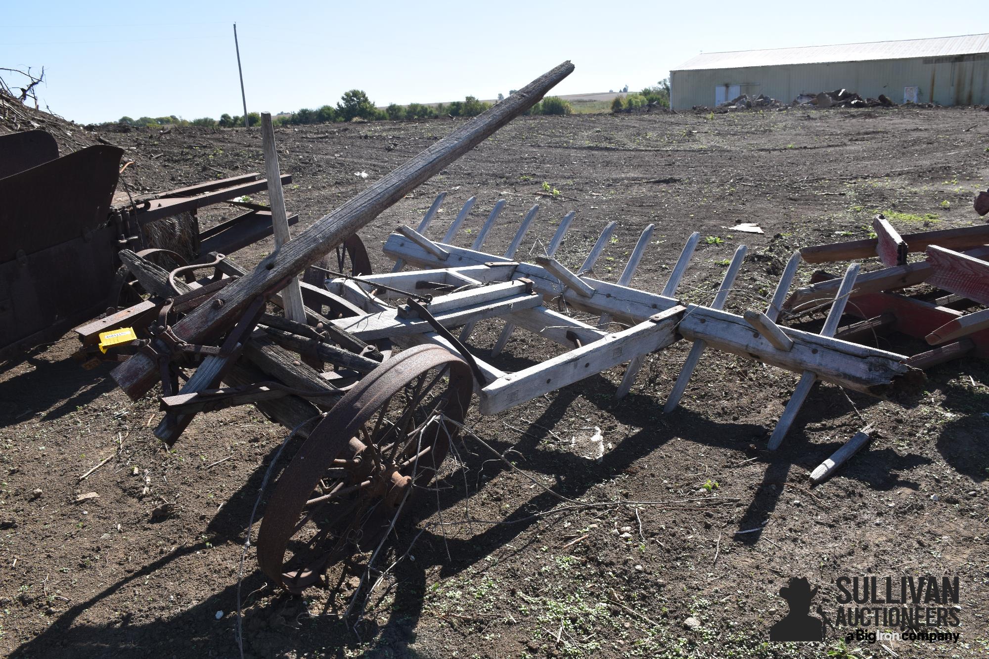 Antique Hay Tedder 