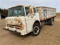 1966 Ford C700 Cabover S/A Grain Truck 