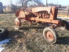 Allis-Chalmers WD 2WD Tractor For Parts 