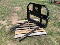 KC Skid Steer Pallet Fork Attachment 