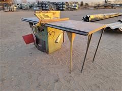 Quality Machinery Industrial Table Saw 