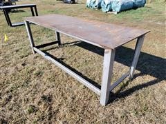 Heavy Duty Steel Work Bench 