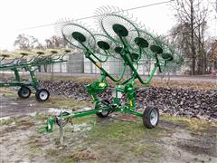 2021 Frontier WR0008 Carted Wheel Rake 