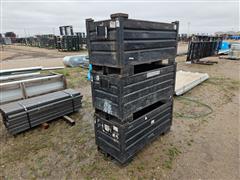Stackable Steel Storage Totes 