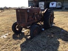 McCormick Super W-6 Standard 2WD Tractor W/Sickle Mower For Parts 