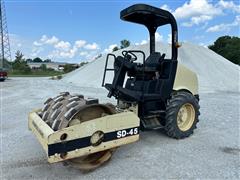 2004 Ingersoll Rand SD-45F Vibratory Padfoot Roller 