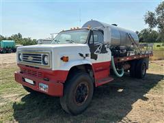 1989 Chevrolet C70 S/A Flatbed Truck W/Stainless Steel Tank 