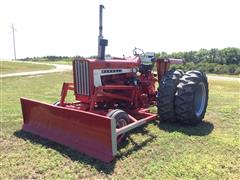 1964 International Farmall 806 2WD Tractor W/Blade 