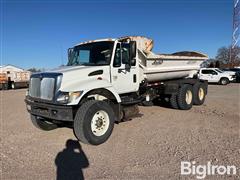 2004 International 7500 HT530 T/A Dump Truck W/ 15’ Side Dump 