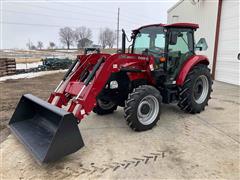 2022 Case IH Farmall 75C MFWD Tractor W/Loader 