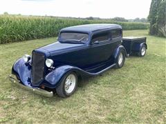 1934 Chevrolet Master 2-Door Coupe W/Trailer 