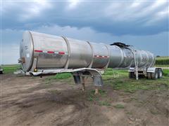 2004 West Mark T/A Stainless Steel Tanker Trailer 