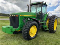 1997 John Deere 8400 MFWD Tractor 