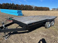 T/A Flatbed Utility Trailer 
