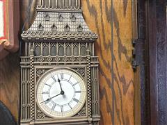 London Fog Plastic Clock 