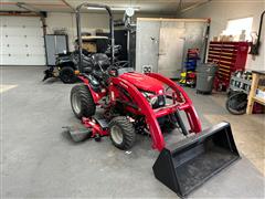 2015 Mahindra EMax 25 Compact Utility Tractor W/Loader 