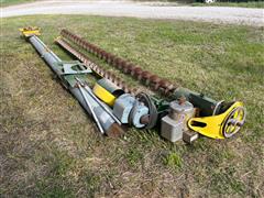 27' Grain Bin Unloading Auger & Power Sweep 