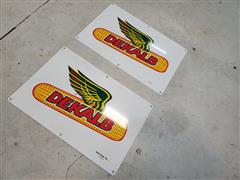 Metal Dekalb Signs 