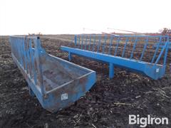 Werk Weld 20' Steel Cattle Feed Bunks 