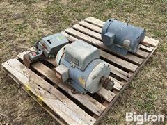 Baldor 10hp & 5hp Electric Motors W/Starter 