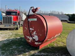 1000 Gallon Steel Fuel Tank 