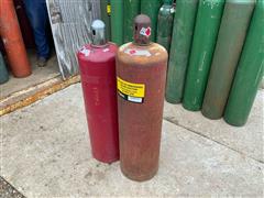 Matheson Welding Gas Bottles 